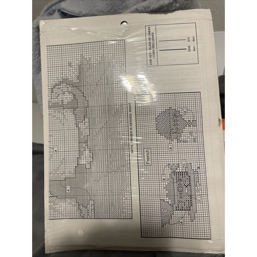 Needle treasures Dinner Is Served Cats Counted Cross Stitch 12x9